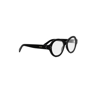 CELINE CELINE 3 Dots HD CL50157I women Black Round Eyeglasses