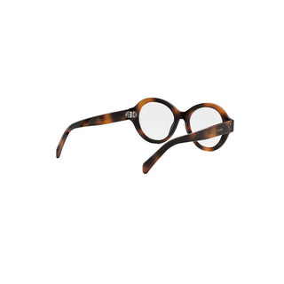 CELINE CELINE 3 Dots HD CL50157I women Havana Round Eyeglasses