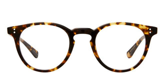 Garrett Leight CLEMENT unisex Havana Round Eyeglasses