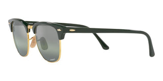 Ray-Ban CLUBMASTER RB 3016 unisex Gold Visor Sunglasses