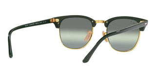 Ray-Ban CLUBMASTER RB 3016 unisex Gold Visor Sunglasses