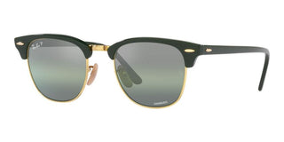 Ray-Ban CLUBMASTER RB 3016 unisex Gold Visor Sunglasses