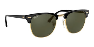 Ray-Ban CLUBMASTER RB 3016 men Black Other Sunglasses