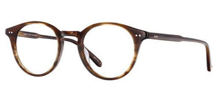 Garrett Leight CLUNE unisex Havana Round Eyeglasses