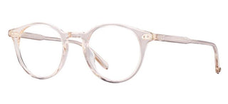 Garrett Leight CLUNE unisex Pink Round Eyeglasses