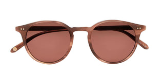 Garrett Leight CLUNE SUN unisex Havana Round Sunglasses