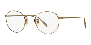 Oliver Peoples COLERIDGE OV 1186 men Gold Round Eyeglasses