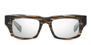 Dita COSMOHACKER unisex Havana Squared Eyeglasses