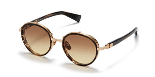 Balmain CROISSY unisex Gold Round Sunglasses