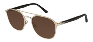 Cartier Signature C de Cartier CT0012S unisex Gold Geometric Sunglasses