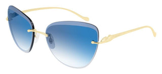 Cartier Panthère de Cartier CT0032RS women Gold Cat Eye Sunglasses