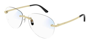 Cartier Première de Cartier CT0254S men Gold Geometric Sunglasses