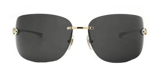 Cartier Panthère de Cartier CT0266S men Gold Geometric Sunglasses