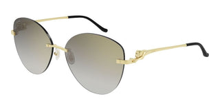 Cartier Panthère de Cartier CT0269S women Gold Cat Eye Sunglasses