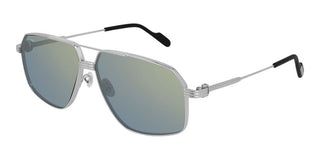 Cartier Première de Cartier CT0270S men Silver Pilot Sunglasses