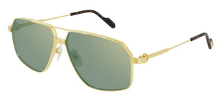 Cartier Première de Cartier CT0270S men Gold Pilot Sunglasses