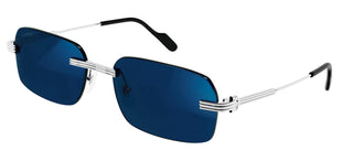 Cartier Première de Cartier CT0271S men Silver Geometric Sunglasses