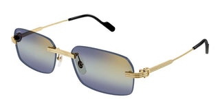 Cartier Première de Cartier CT0271S men Gold Geometric Sunglasses