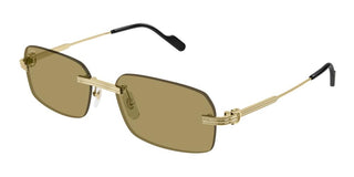 Cartier Première de Cartier CT0271S men Gold Squared Sunglasses