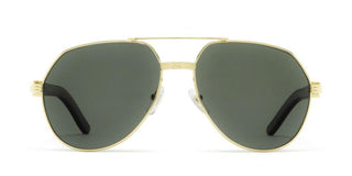 Cartier Première De Cartier Ct0272s Men Black Pilot Sunglasses