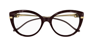 Cartier CT0283O women Red Cat Eye Eyeglasses