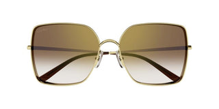 Cartier CT0299S women Gold Visor Sunglasses