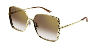 Cartier CT0299S women Gold Visor Sunglasses