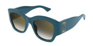 Cartier CT0304S women Green Visor Sunglasses