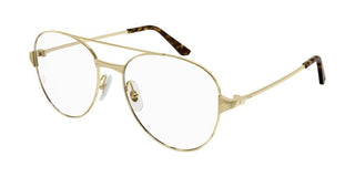 Cartier CT0307O women Gold Pilot Eyeglasses