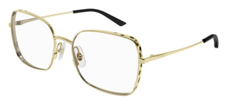 Cartier CT0310O women Gold Squared Eyeglasses