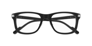 Cartier CT0313O men Black Squared Eyeglasses