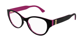 Cartier CT0315O women Black Squared Eyeglasses