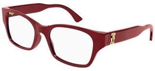 Cartier Signature C de Cartier CT0316O women Red Visor Eyeglasses