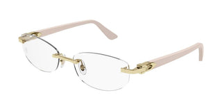 Cartier Ct0318o Women Pink Squared Eyeglasses