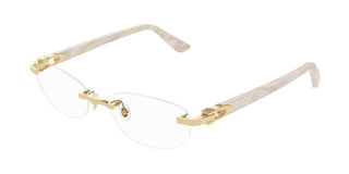 Cartier Ct0318o Women White Squared Eyeglasses