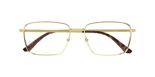 Cartier CT0320OA men Gold Squared Eyeglasses