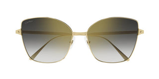 Cartier Santos de Cartier CT0328S women Gold Butterfly Sunglasses