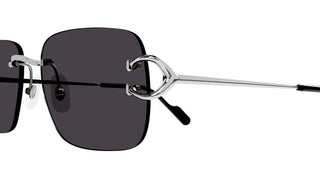 Cartier Signature C de Cartier CT0330S men Silver Geometric Sunglasses