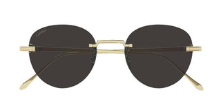 Cartier Première de Cartier CT0331S men Gold Geometric Sunglasses