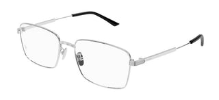 Cartier CT0347O men Silver Squared Eyeglasses