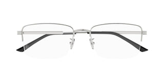 Cartier CT0348O men Silver Squared Eyeglasses