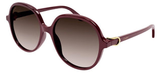 Cartier CT0350S women Red Butterfly Sunglasses