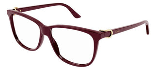 Cartier CT0351O women Red Geometric Eyeglasses