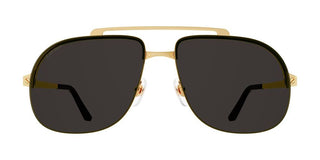 Cartier Santos de Cartier CT0353S men Gold Pilot Sunglasses