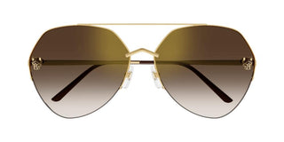 Cartier Panthère de Cartier CT0355S women Gold Visor Sunglasses