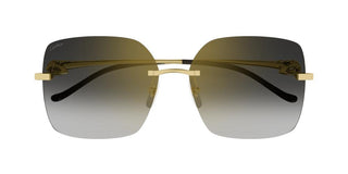 Cartier Panthère de Cartier CT0359S women Gold Visor Sunglasses