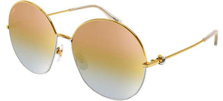 Cartier CT0360S women Gold Round Sunglasses