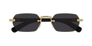 Cartier Première de Cartier CT0362S men Gold Geometric Sunglasses