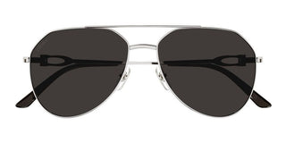 Cartier Signature C de Cartier CT0364S men Silver Pilot Sunglasses