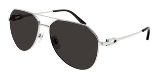 Cartier Signature C de Cartier CT0364S men Silver Pilot Sunglasses